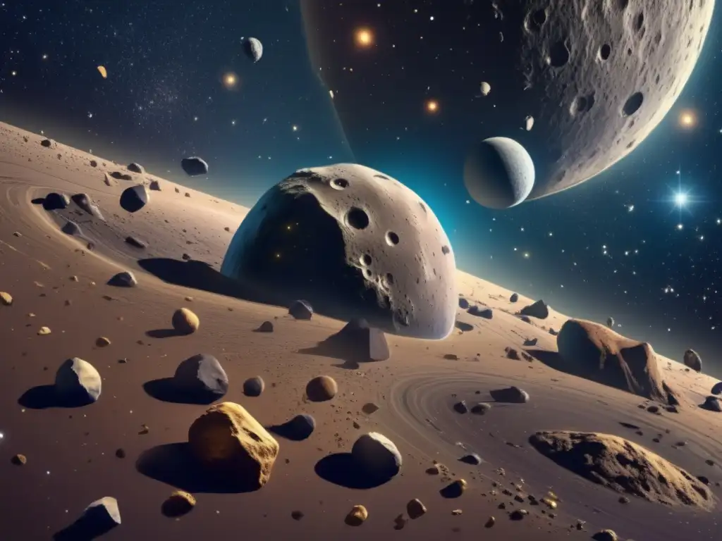 Explorando asteroides: historia, impacto, recursos y universo