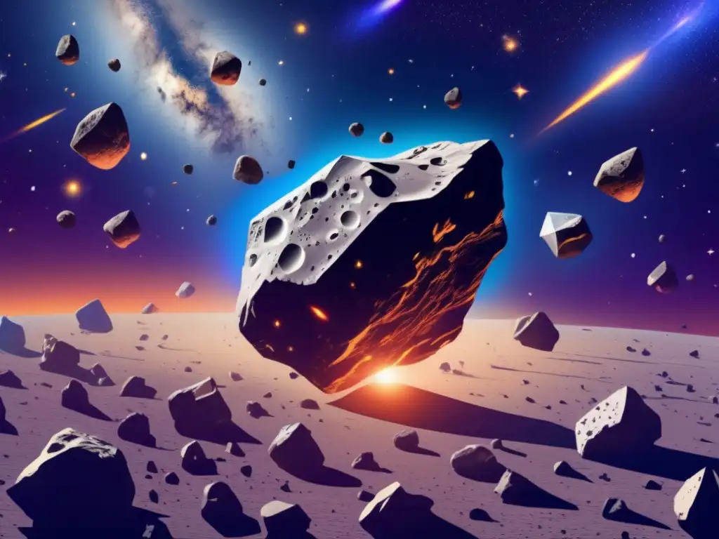 Explorando asteroides irregulares: Un mapa estelar caótico
