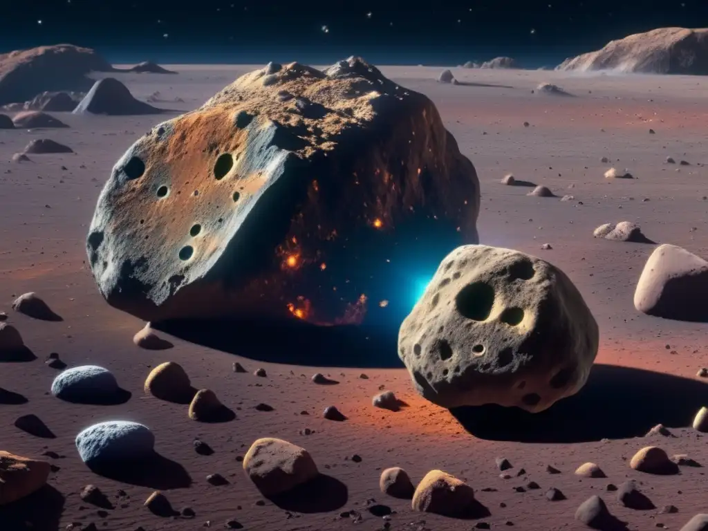 Colonización de asteroides por microorganismos