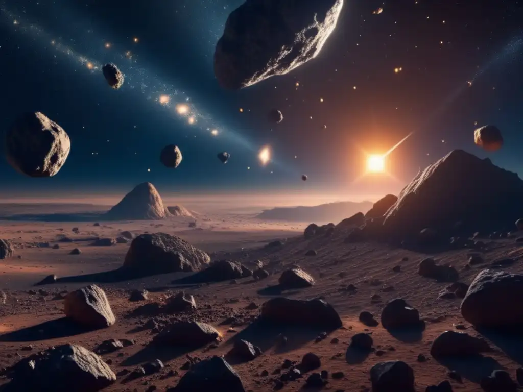 Asteroides en minería espacial, recursos celestiales