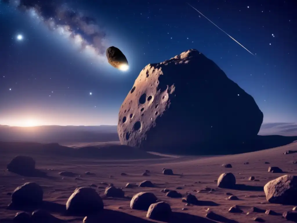 Asteroides con órbitas peligrosas amenazan la Tierra