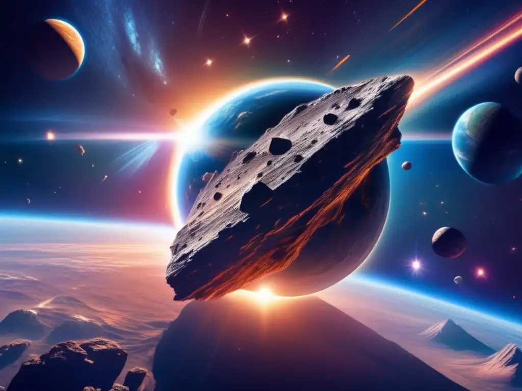 Asteroides con órbitas peligrosas amenazan a la Tierra