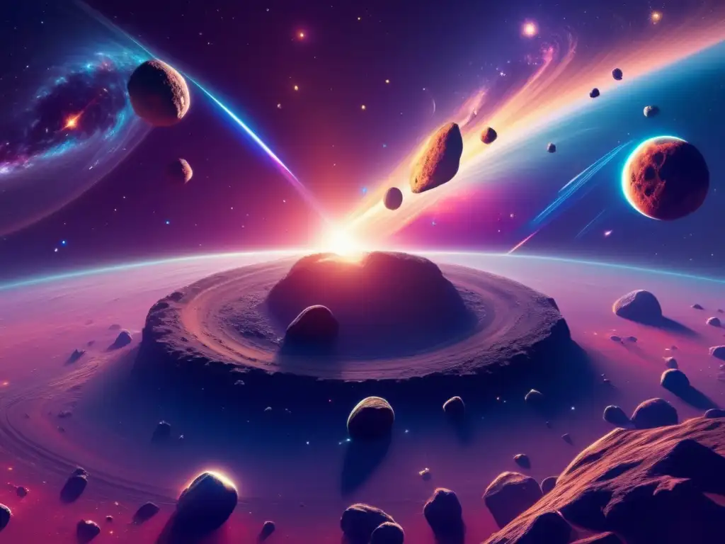 Formación de asteroides revela origen del universo