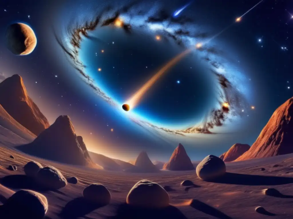Exploración asteroides peligrosos: origen, evolución y formación celeste