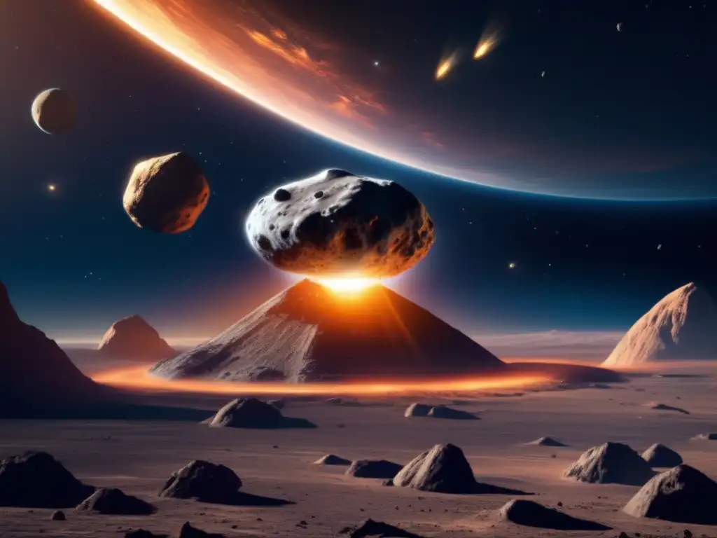 Terraformar asteroides: proceso asombroso de transformación de un asteroide, con tecnología avanzada y un ecosistema próspero