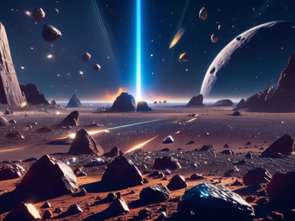 Asteroides como recursos naturales en un fascinante campo estelar: abundancia, belleza y esperanza
