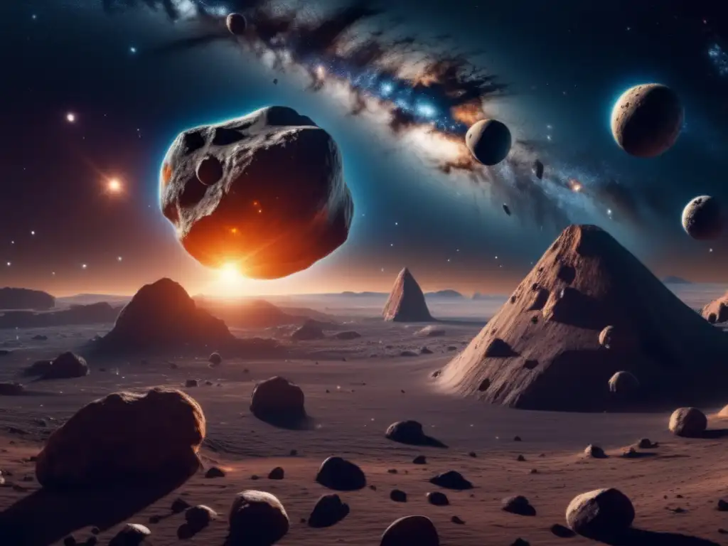 Evolución asteroides: sistemas múltiples en el espacio