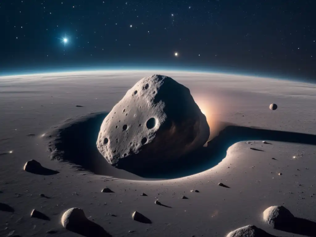 Asteroides tipo D: cuerpos oscuros en el espacio
