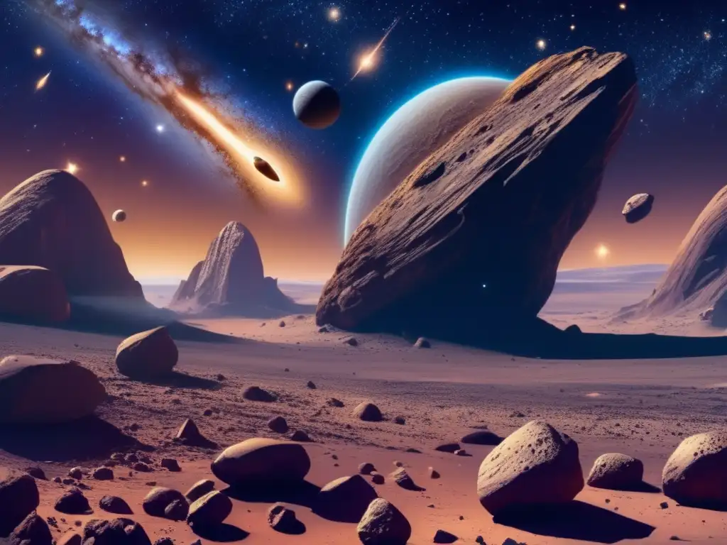 Asteroides troyanos, exploración cósmica, impacto en la Tierra