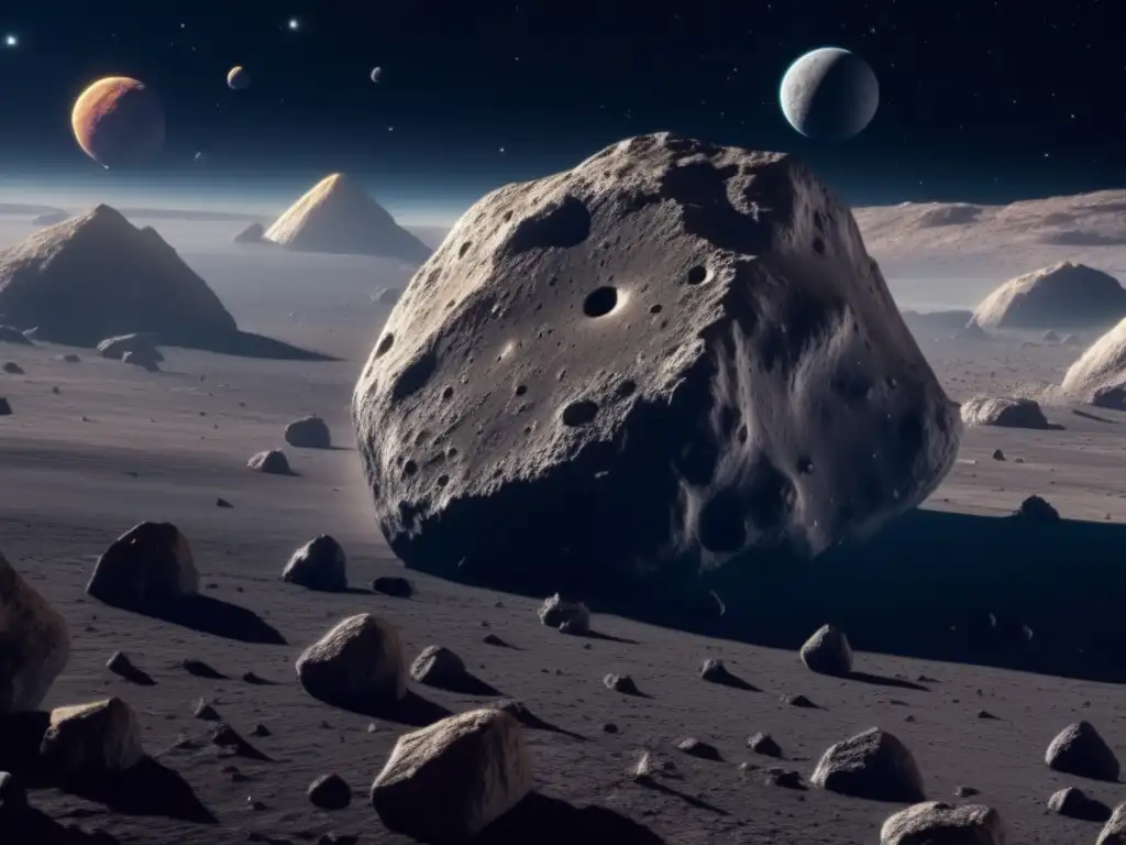 Asteroides en el universo: Recursos y belleza