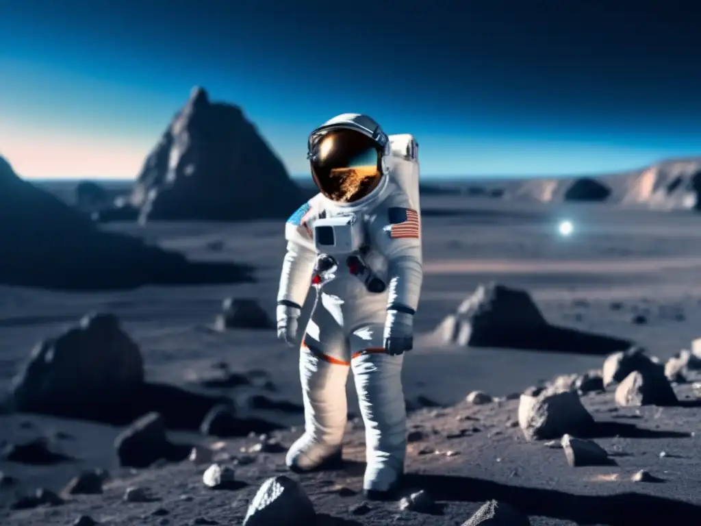 Astronauta en asteroide: Aislamiento en misiones de asteroides