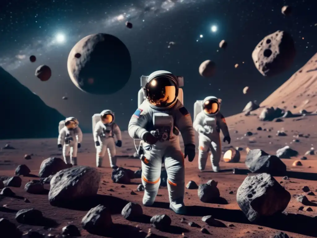 Space exploración: Astronautas en busca de asteroides para terraformar