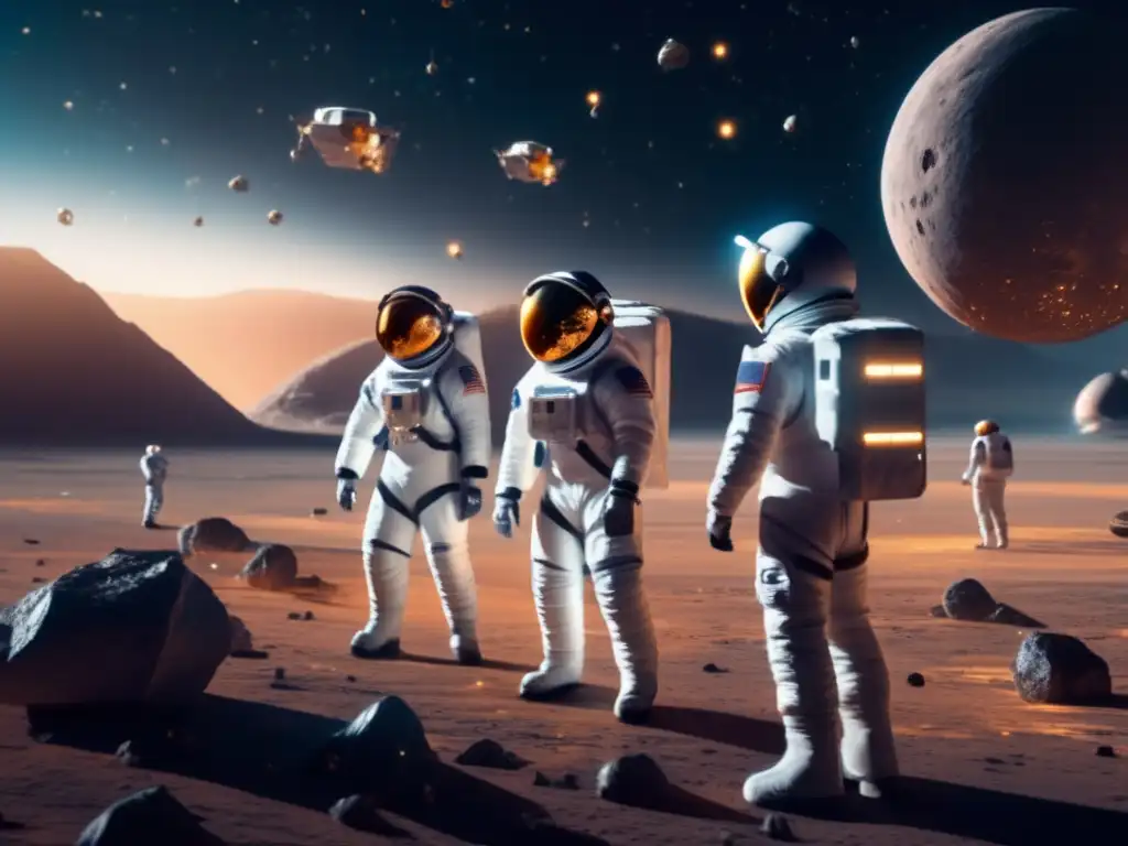 Astronautas en minería de asteroides: derechos legales