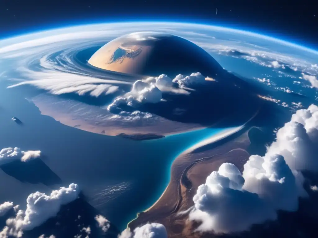 Belleza impactante de la Tierra en 8k desde el espacio, con satélites y exploración espacial