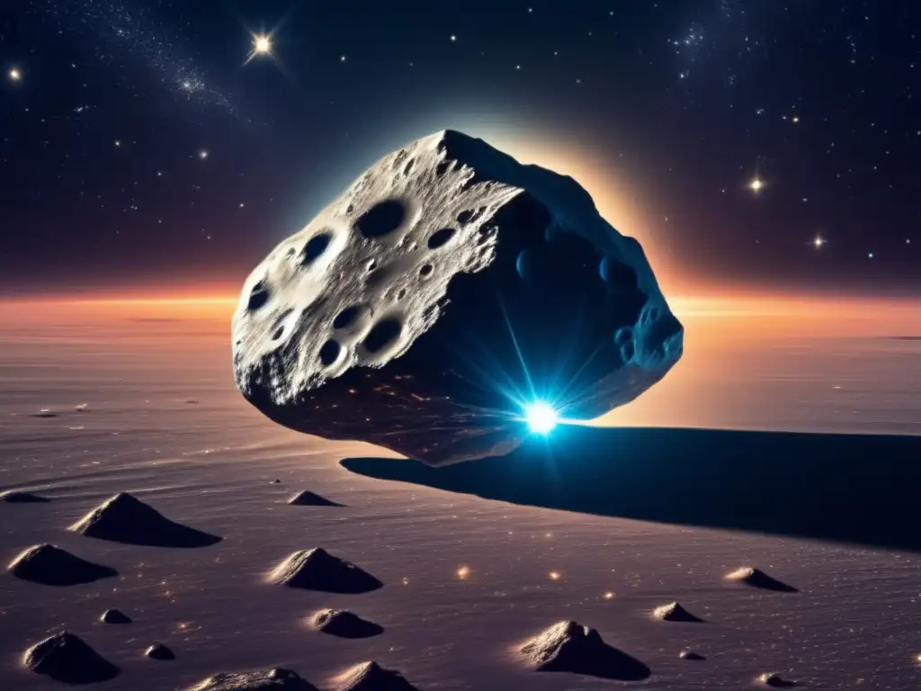 Composición y belleza únicas de asteroides metálicos