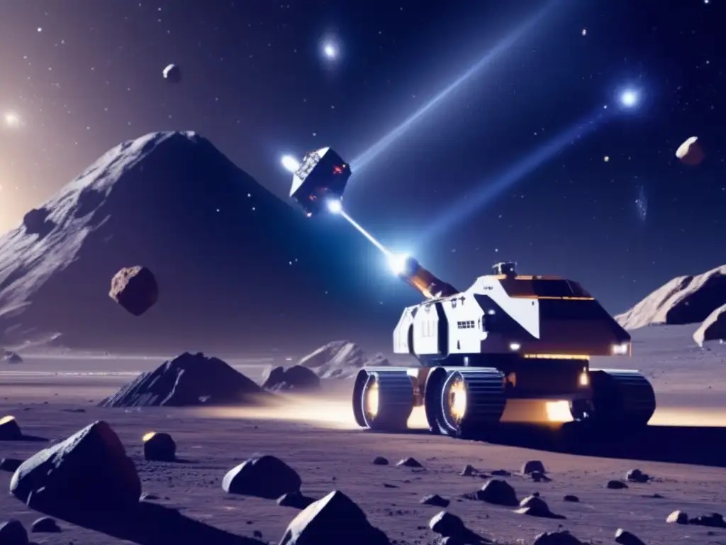 Beneficios económicos de la minería de asteroides en el espacio