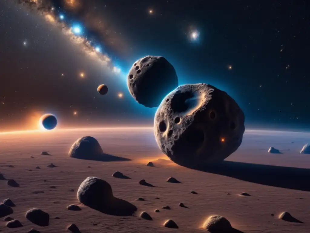 Formación binaria asteroides: danza cósmica, estructuras, gravedad, maravilla