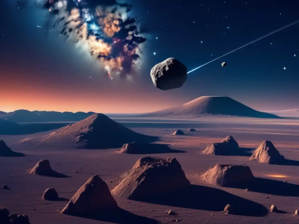 Búsqueda de asteroides en el universo: exploración, recursos y desafíos
