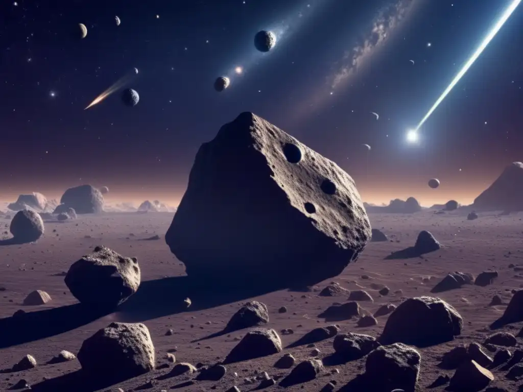 Búsqueda de asteroides en el universo