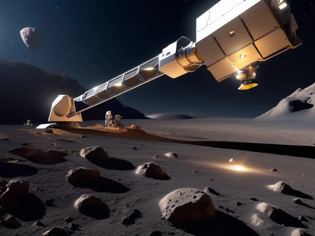 Captura de tecnología punta en caza de muestras de asteroides