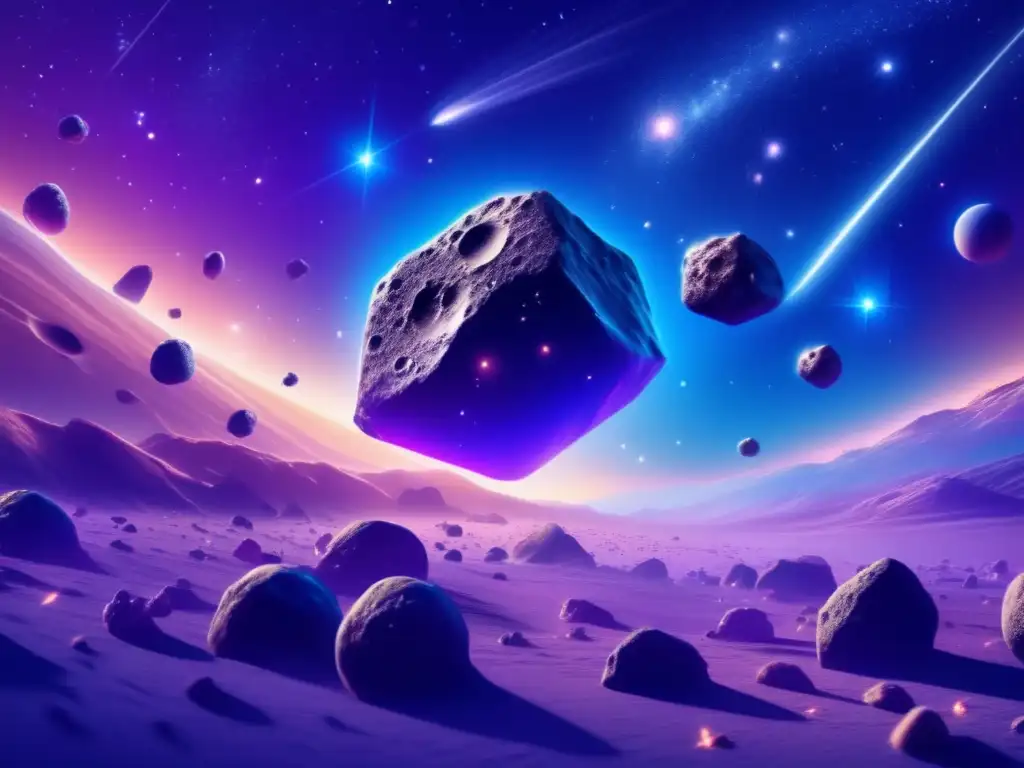 Características distintivas de asteroides en el vasto espacio celeste-