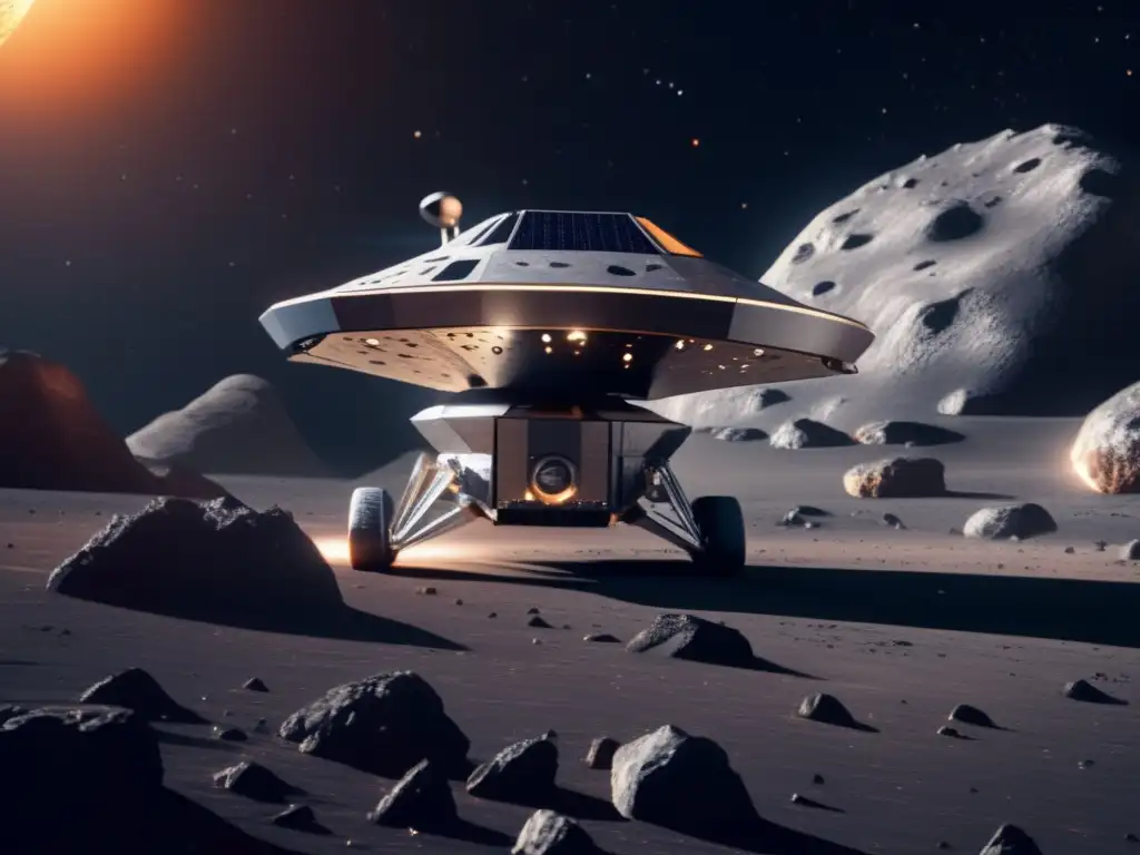 Carrera espacial: asteroides ultra primitivos, nave espacial y universo