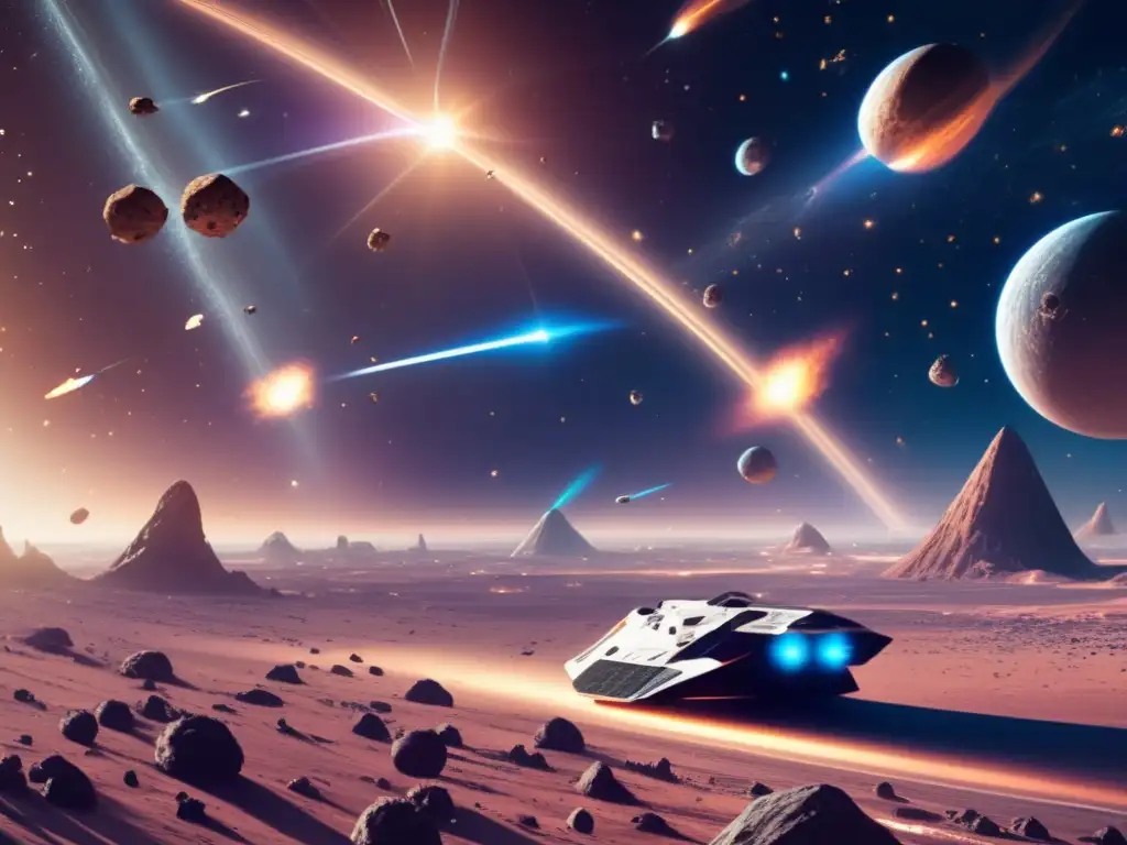 Carrera espacial asteroides ultra primitivos