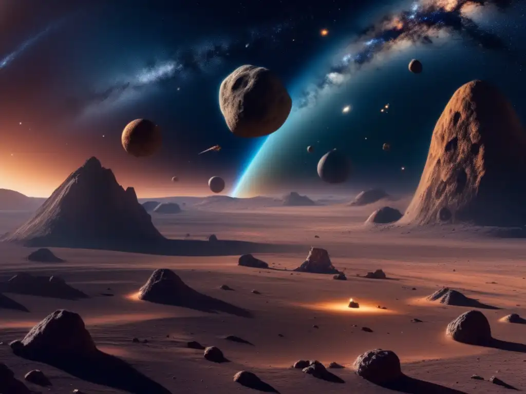 Carrera por recursos cósmicos en asteroides