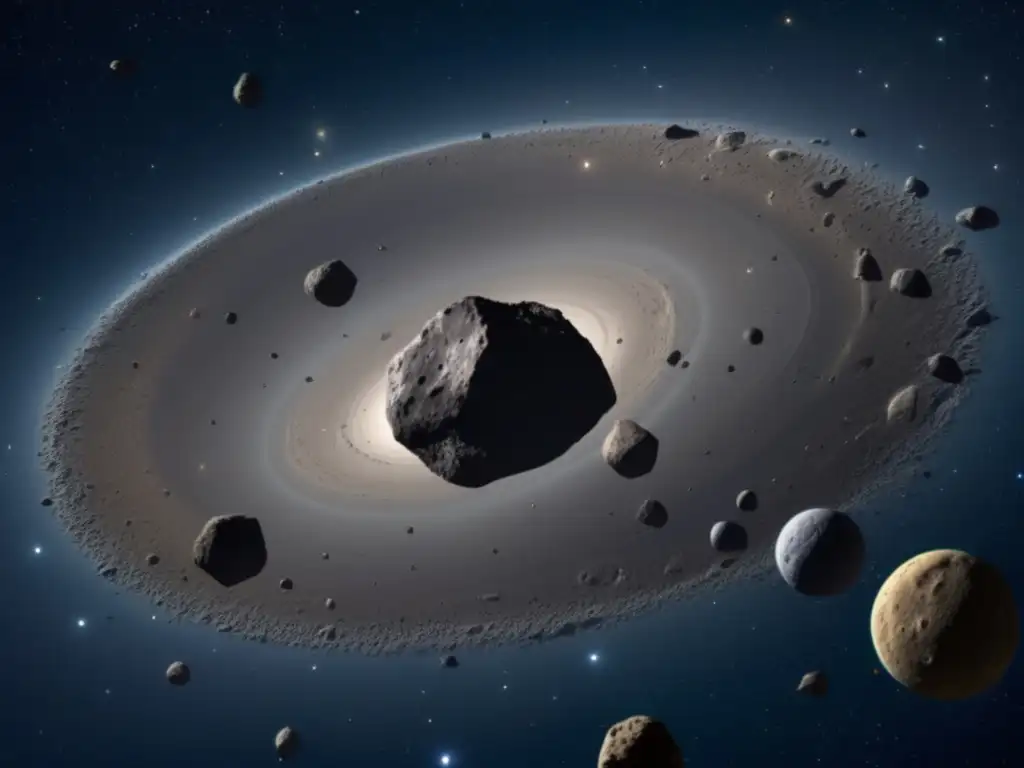Cinturón de asteroides: composición y estructura