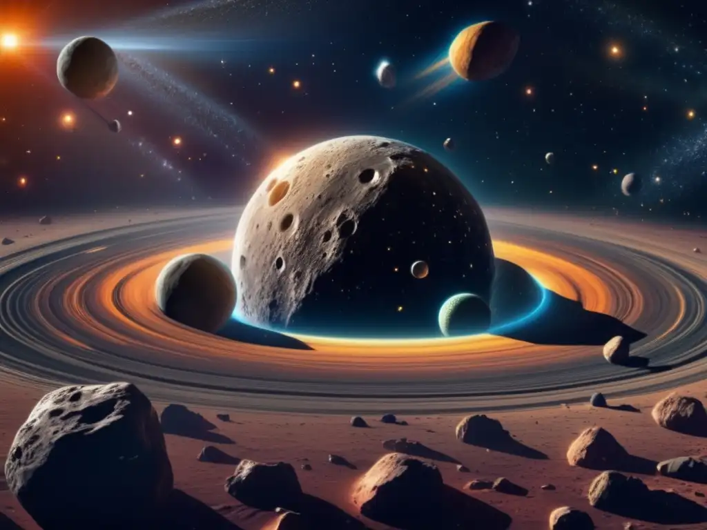 Explorando el cinturón de asteroides: órbitas y trayectorias