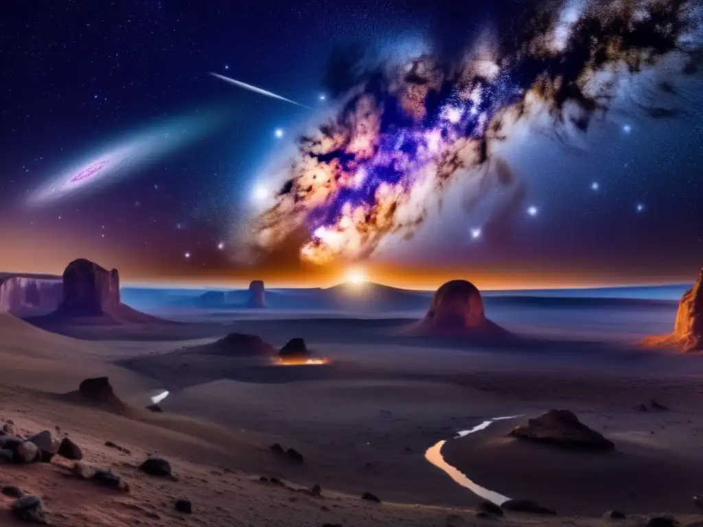 Descubriendo el Cinturón Principal: Hogar de asteroides, estrellas y galaxias en una impactante vista del universo