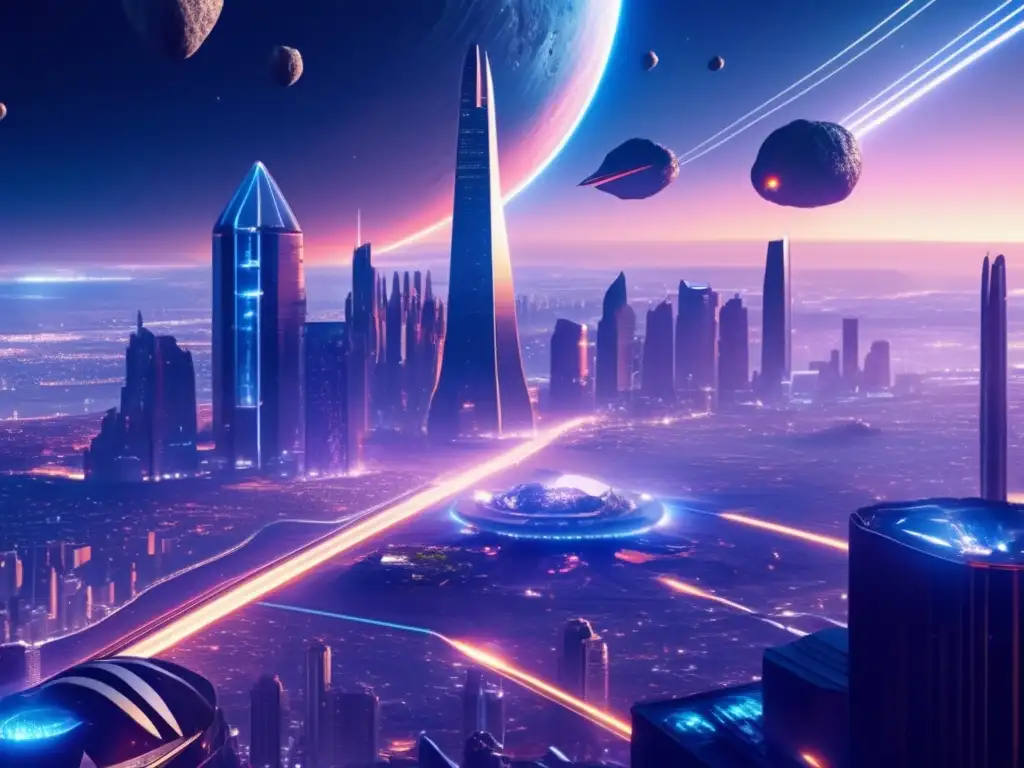 Ciudad futurista en asteroide: Posibilidades de asteroides para la humanidad, impacto en la Tierra