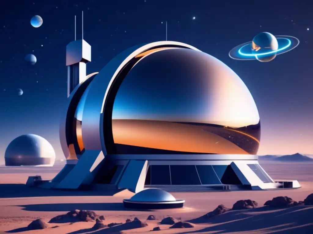 Gestión colaborativa de NEOs en el espacio: observatorio futurista, tecnología avanzada, científicos internacionales, control en tiempo real
