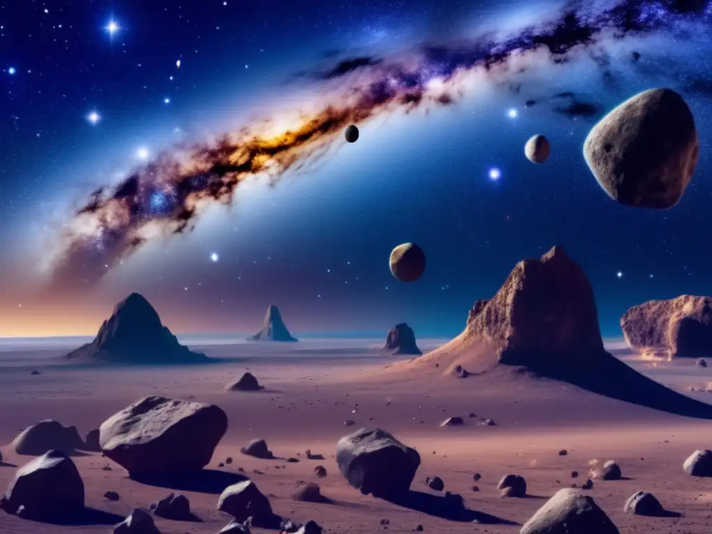 Conciencia pública sobre los asteroides: Explora la belleza y el potencial económico de la minería espacial