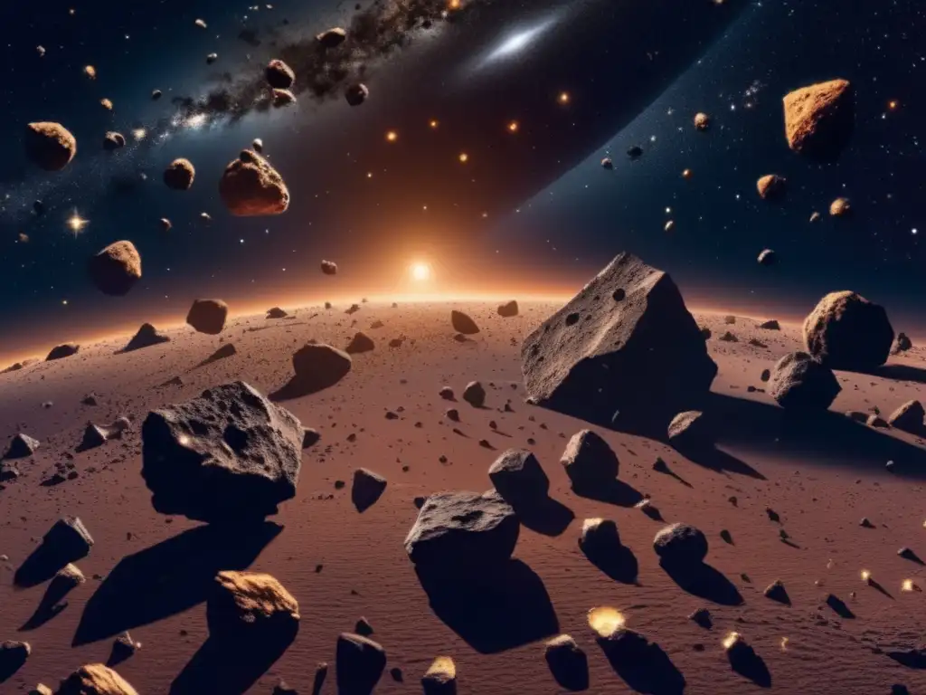 Gestión de conflictos en asteroides: Competencia espacial, recursos limitados y riesgos en el espacio