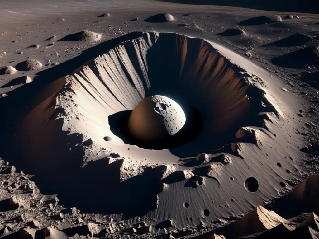 Cráter en asteroide: formación detallada y fascinante - Formación de cráteres en asteroides