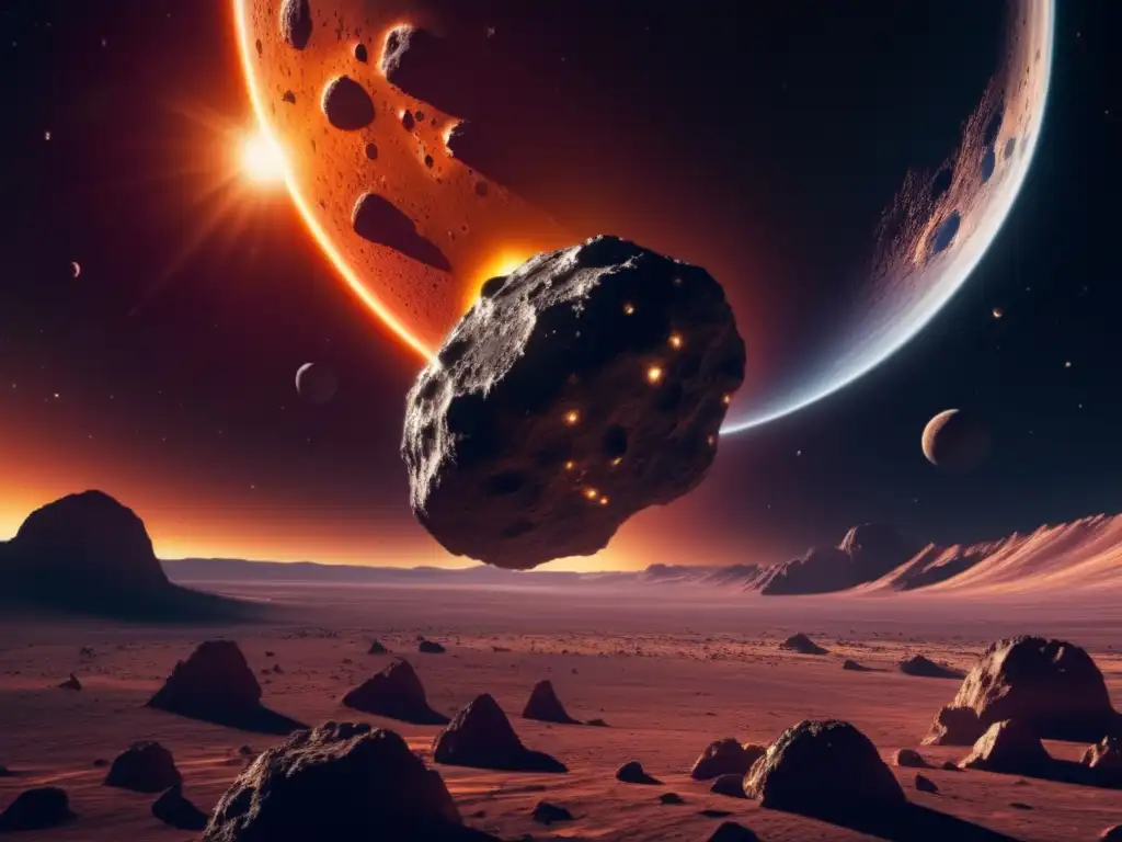 Desafío desviación asteroides: Impacto inminente y vulnerabilidad de la Tierra en el vasto cosmos