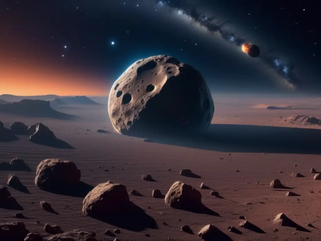 Desafío tecnológico: asentamiento humano en asteroide