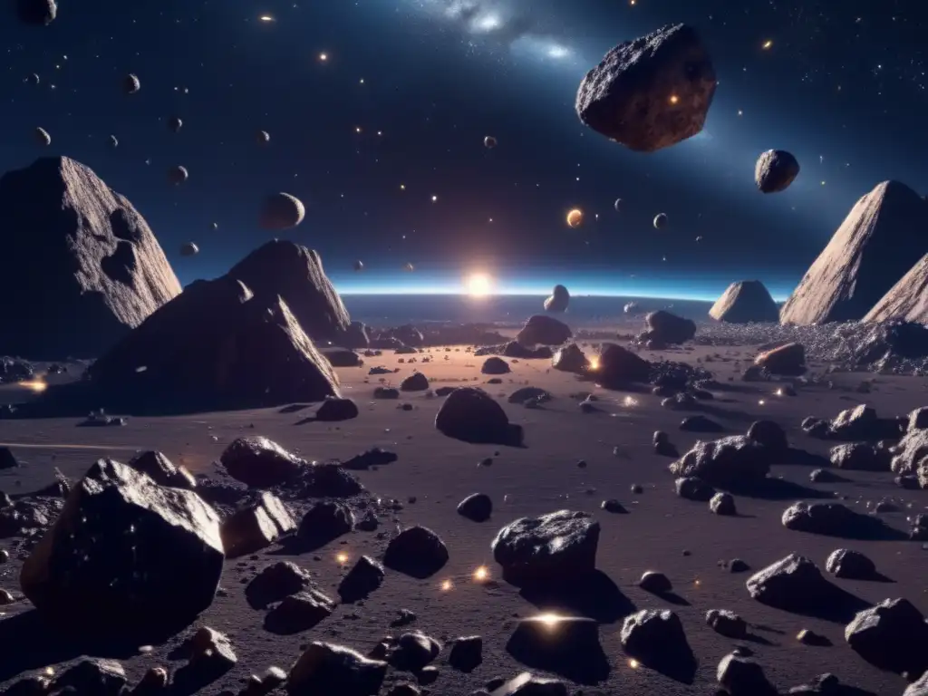 Desafíos legales extracción recursos asteroides en el espacio