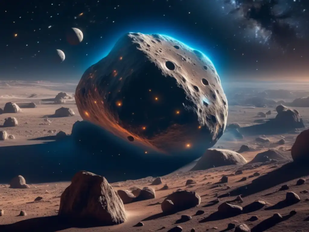 Descubrimiento de agua potable en asteroides