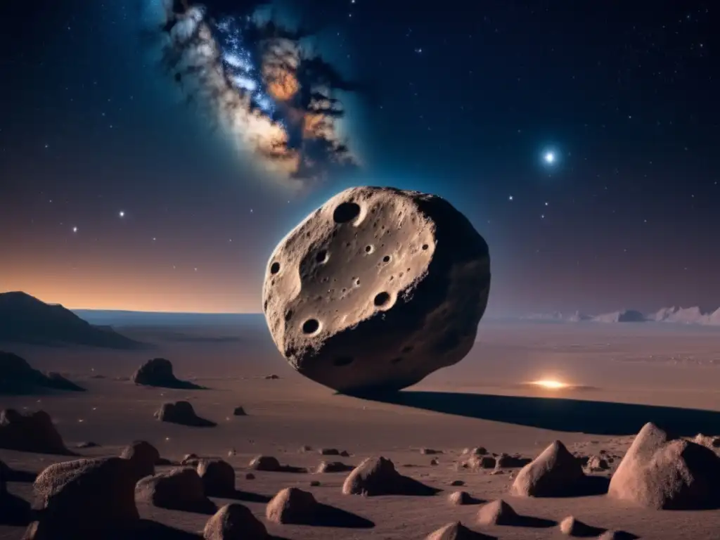 Descubrimiento de anillos en asteroide Chariklo en el cosmos