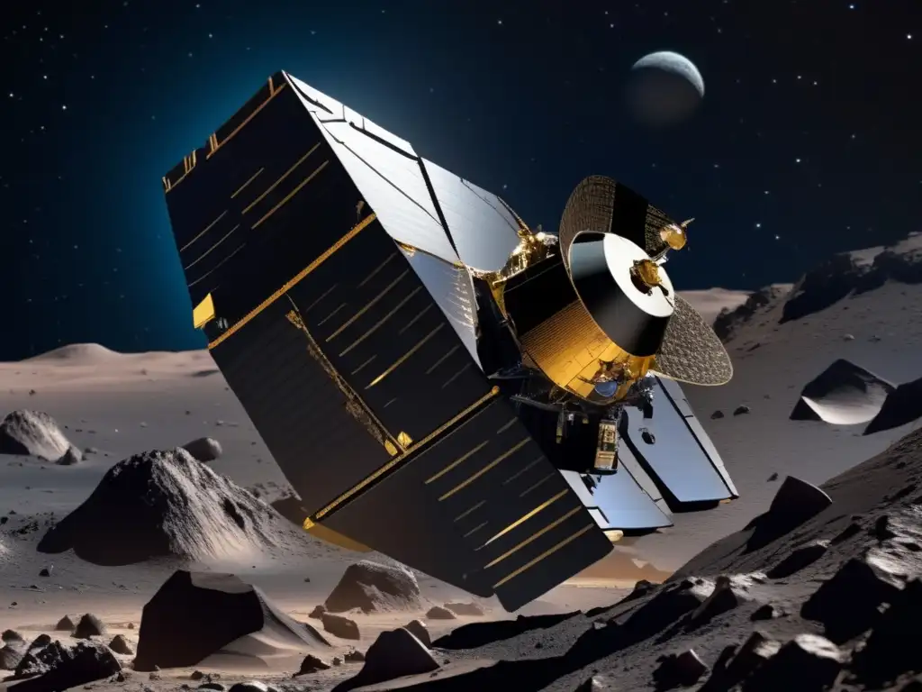Descubrimiento sorprendente: Rosetta y Asteroide Steins en el espacio, capturando detalles asombrosos y tecnología avanzada