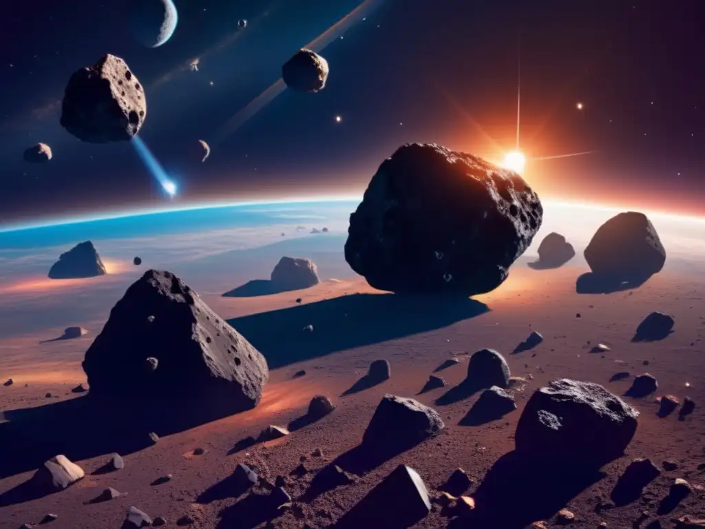 Descubrimiento de asteroides casero en el espacio infinito