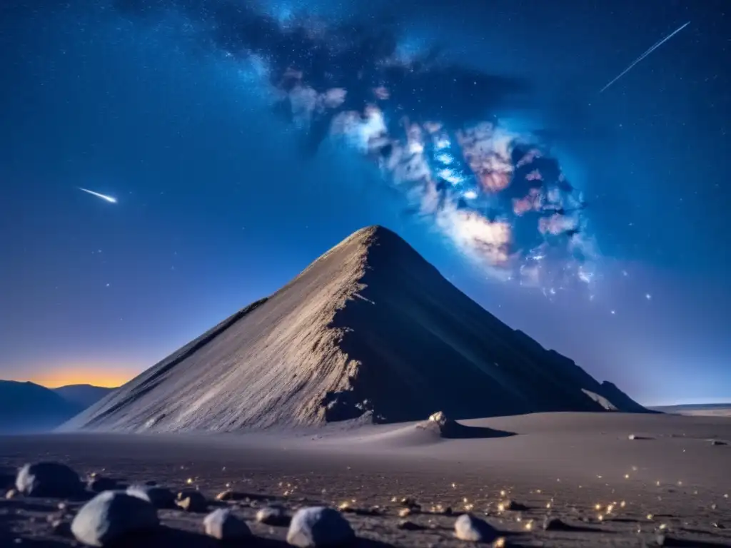 Descubrimiento de asteroides casero en una noche estrellada con gran impacto visual