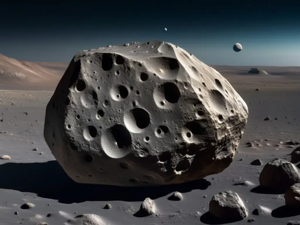 Descubrimiento de asteroides gigantes: Imagen impactante de Vesta, el segundo objeto más grande del cinturón de asteroides