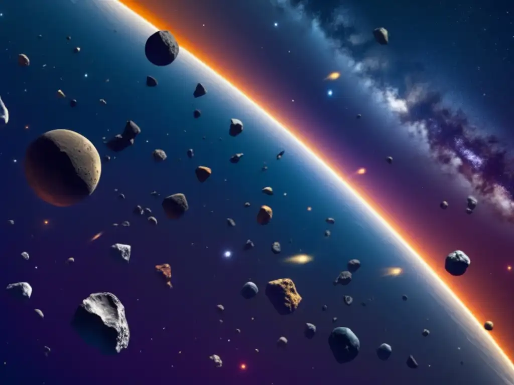 Descubrimiento de asteroides en el sistema solar