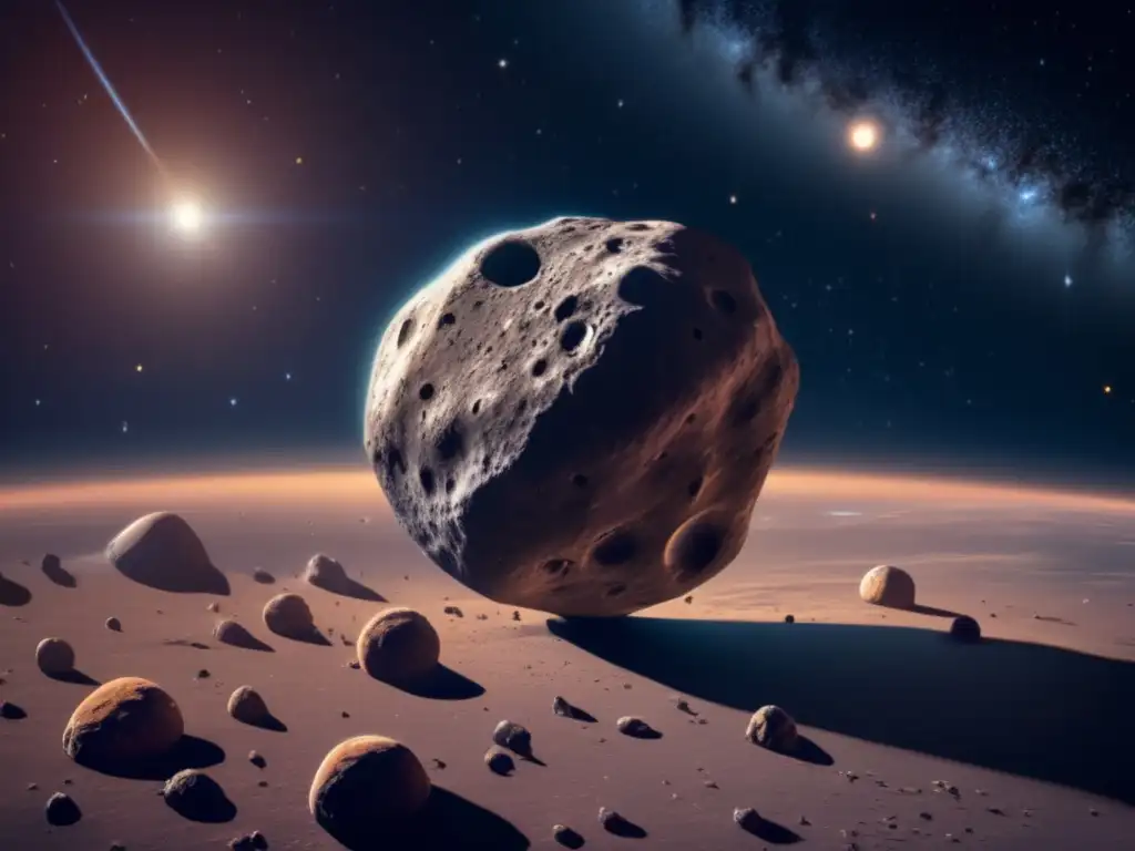 Descubrimiento de lunas ocultas en asteroides en el espacio