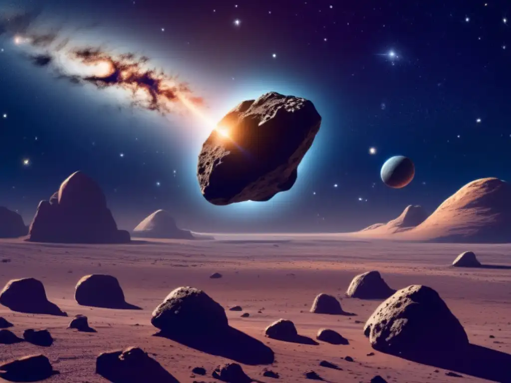 Desviación de asteroides por gravedad y radiación solar