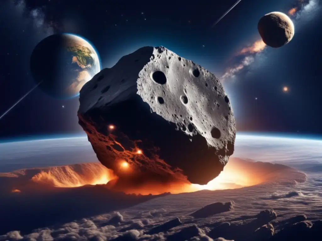 Desviación de asteroides hacia la Tierra: Riesgo inminente de colisión celestial