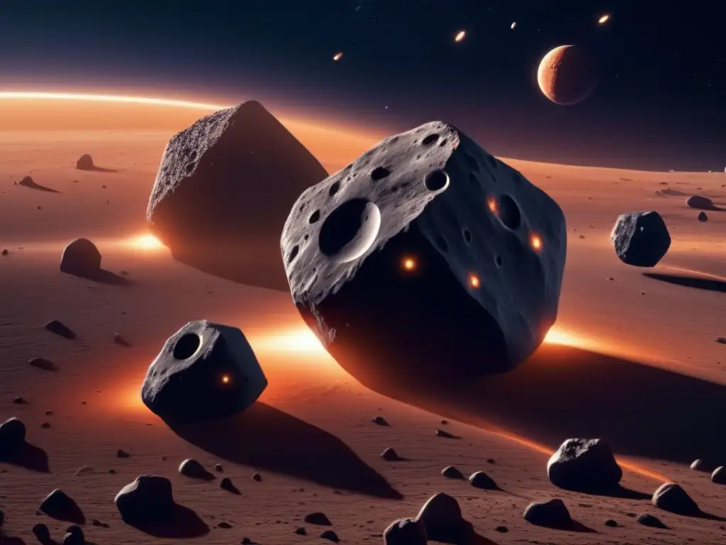 Detalles impactantes de asteroides binarios en la tierra